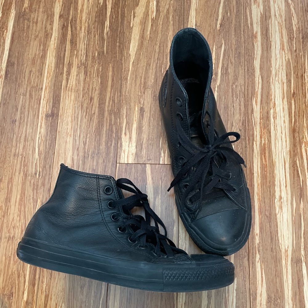 Converse Black High-Top Sneakers - Picture 4 of 4